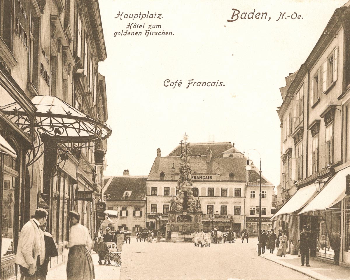 Historisches Foto Daben bei Wien